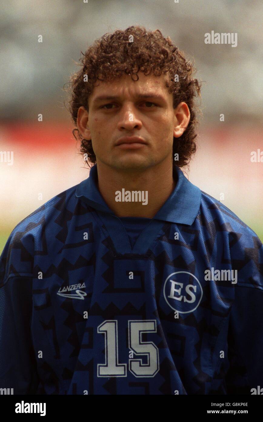 Soccer - World Cup Qualifier - El Salvador v Canada. Sergio Valencia, El  Salvador Stock Photo - Alamy