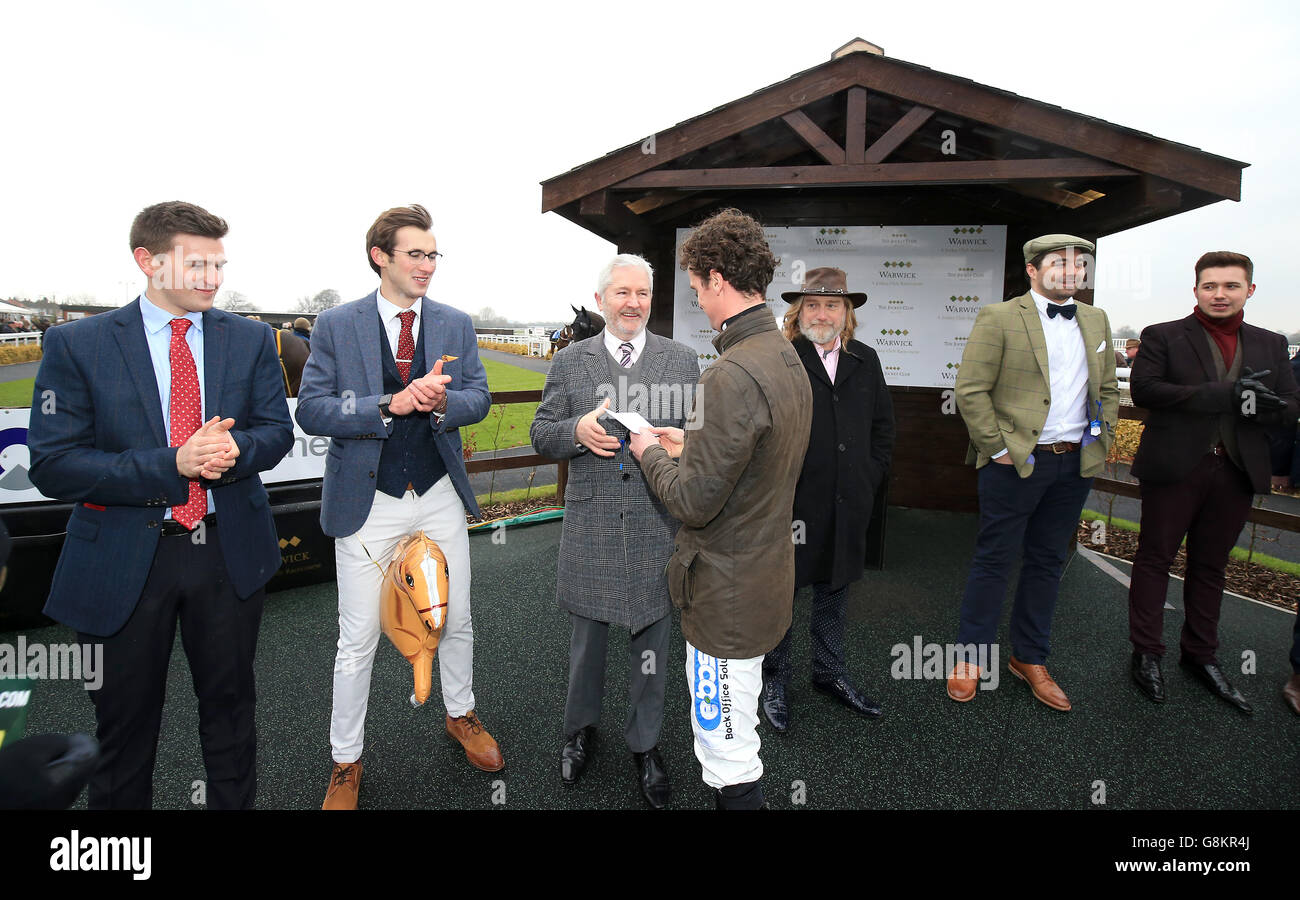 Gentlemen's and Kingmaker Chase Day - Warwick Racecourse Stock Photo