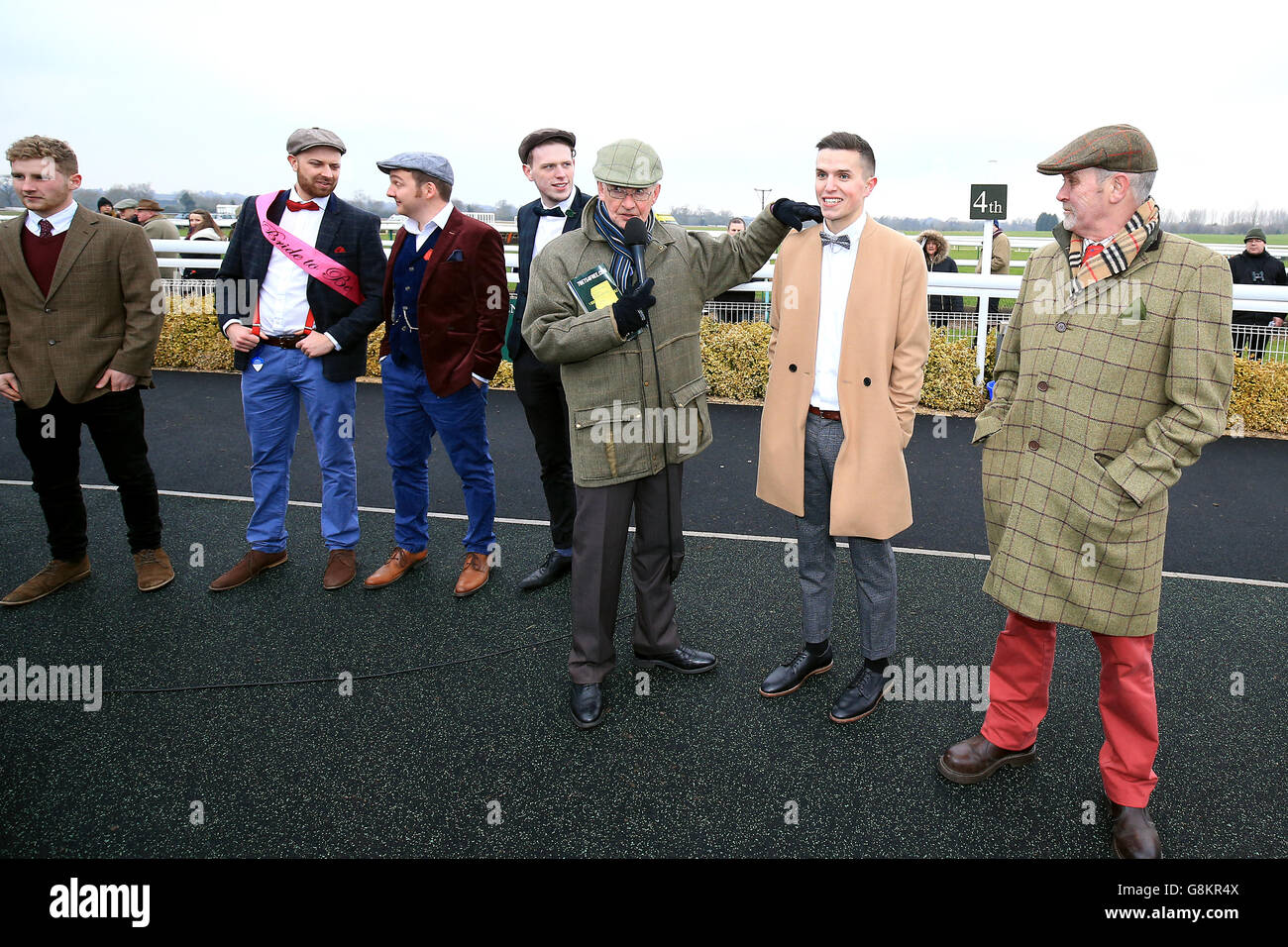 Gentlemen's and Kingmaker Chase Day - Warwick Racecourse Stock Photo