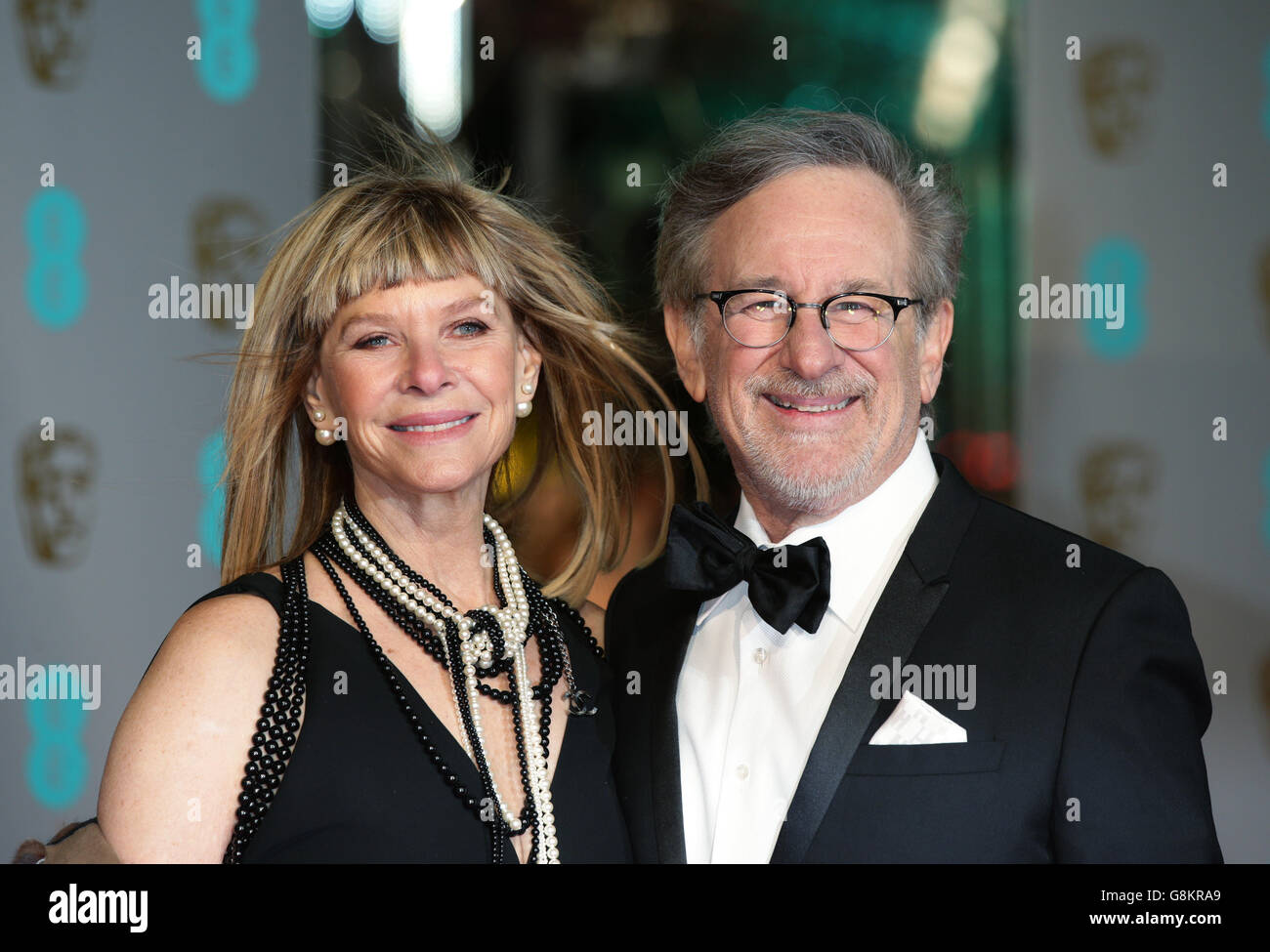 890 Steven Spielberg And Wife Kate Capshaw Stock Photos, High-Res