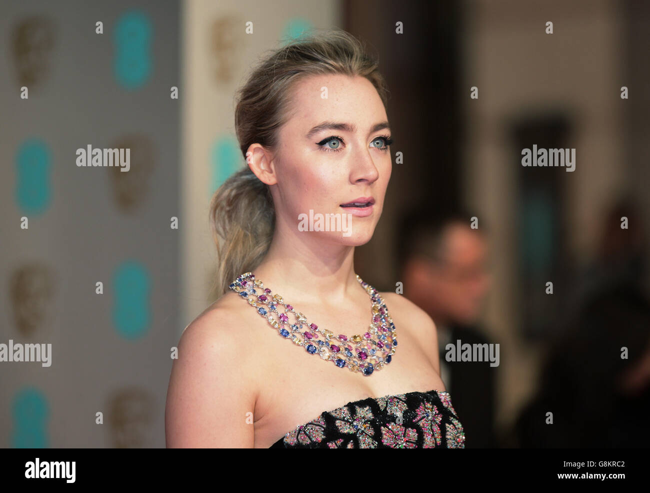 Saoirse Ronan Attending The EE British Academy Film Awards At The Royal ...