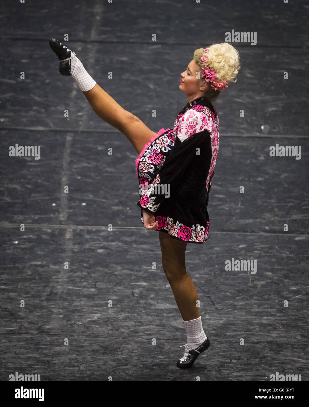 All Scotland Irish Dancing Championships Stock Photo Alamy