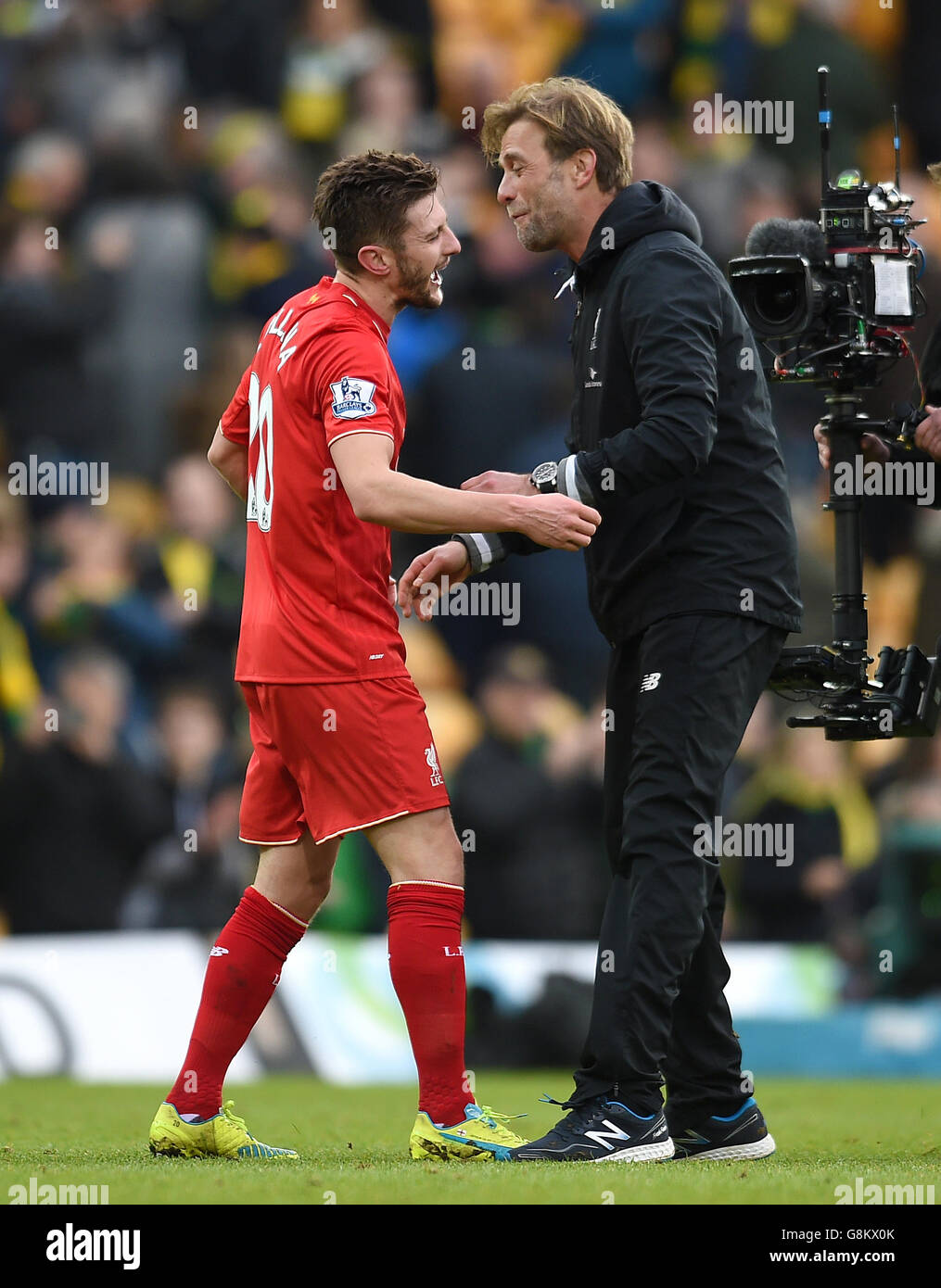 Norwich City v Liverpool Barclays Premier League Carrow Road