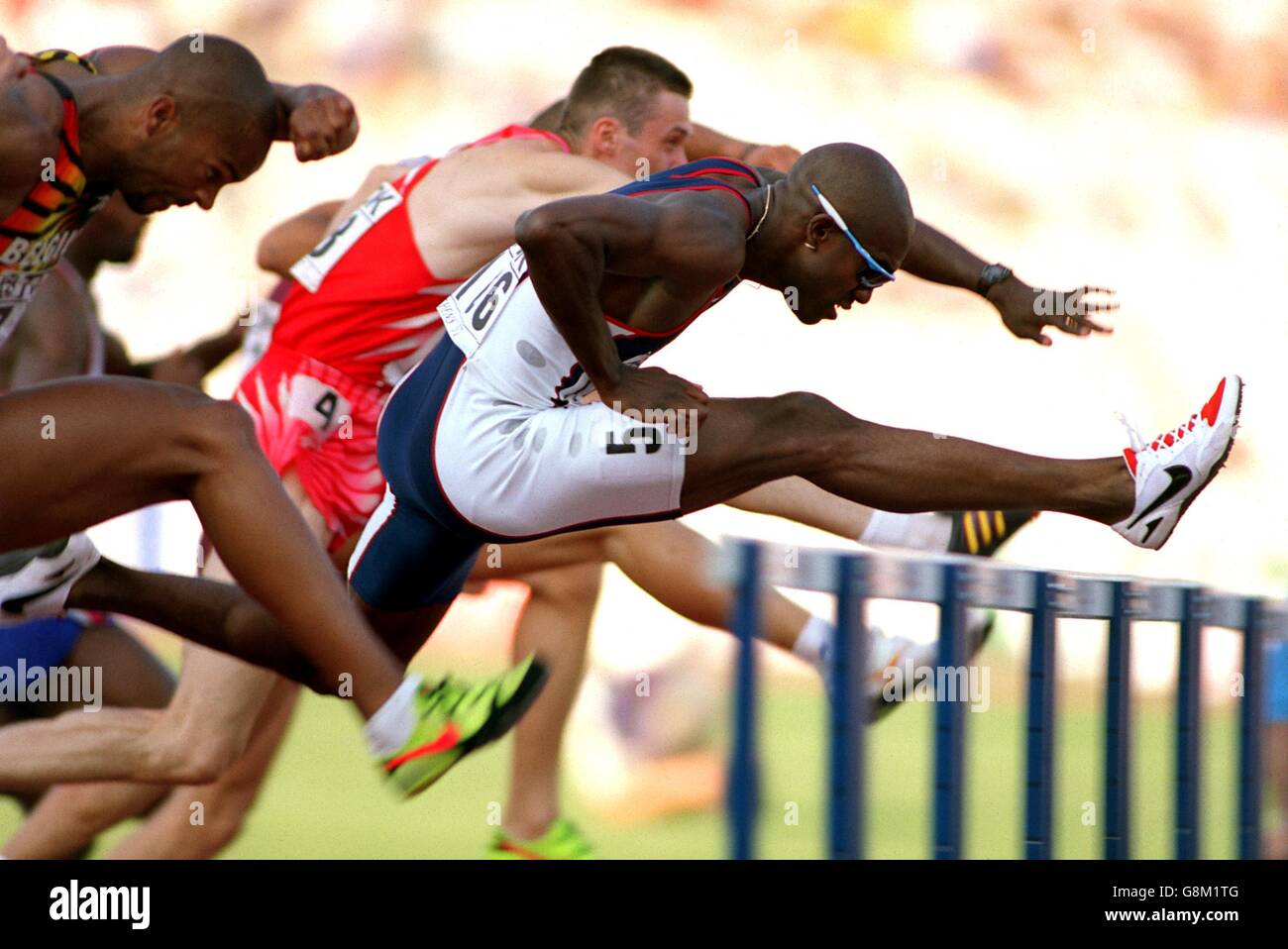Athletics Sixth IAAF World Championship Athens 1997 Men's 110m