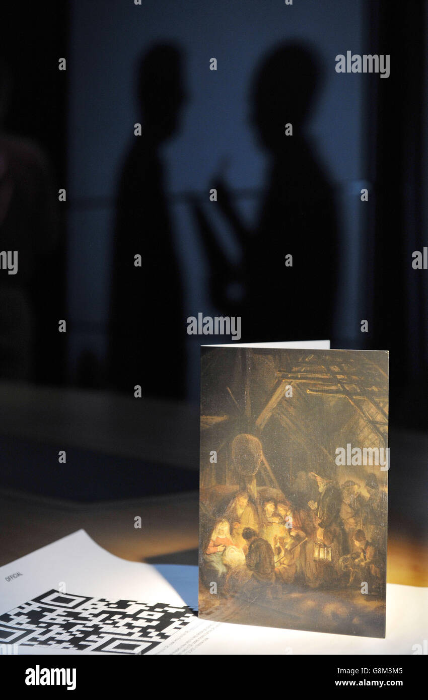 GCHQ Christmas puzzle Stock Photo Alamy