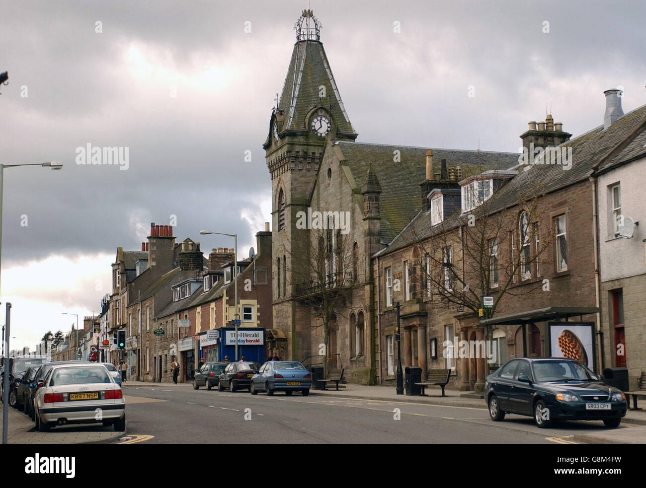 Auchterarder town centre hires stock photography and images Alamy