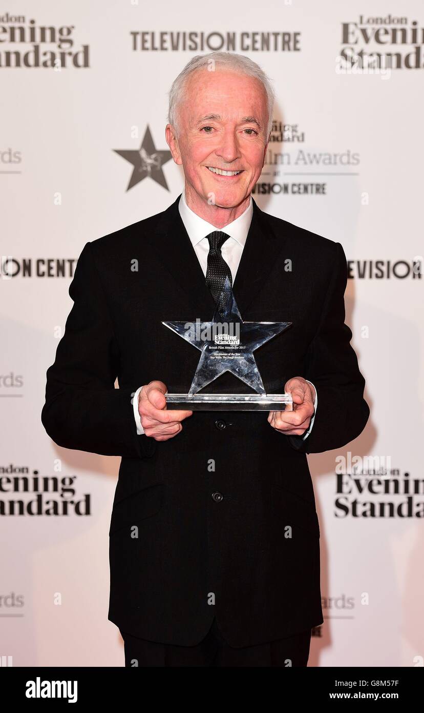 London Evening Standard British Film Awards - Press Room - London Stock Photo