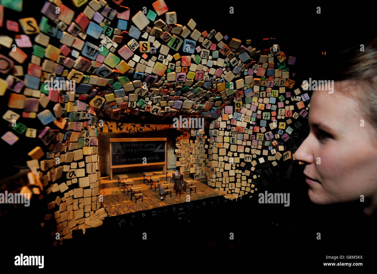 Rob Howells Set Model Box For Matilda The Musical High Resolution Stock Photography And Images Alamy