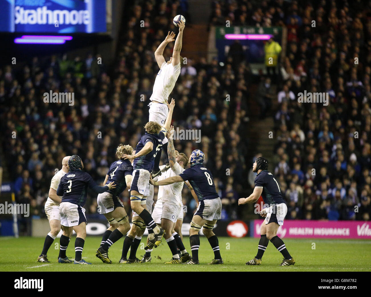 Scotland v England - 2016 RBS Six Nations - BT Murrayfield Stadium ...