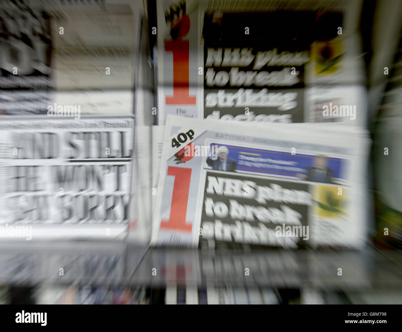 I newspaper sale. 24 million Stock Photo Alamy