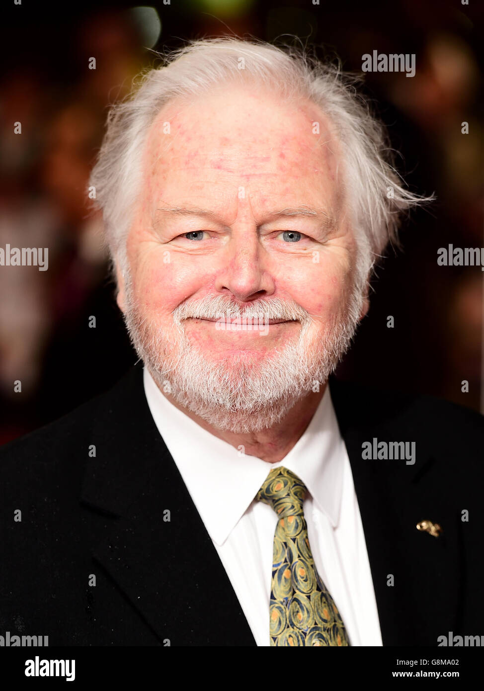 Ian Lavender attending the World premiere of Dad's Army at the Odeon Leicester Square, London. PRESS ASSOCIATION Photo. Picture date: Tuesday 26th January, 2016. Photo credit should read: Ian West/PA Wire. Stock Photo