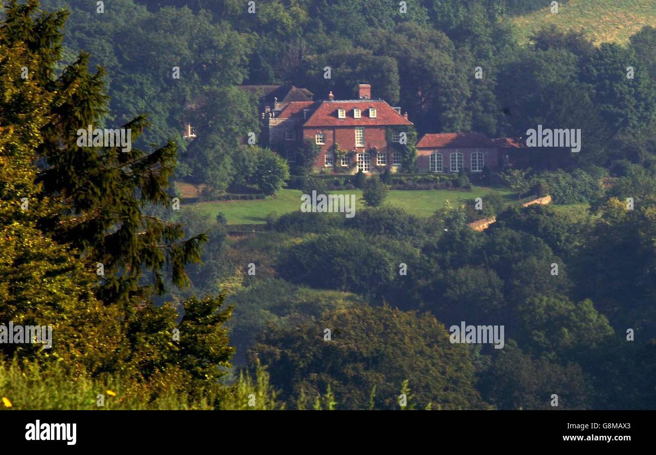 Ashcombe House Estate in Wiltshire, the home of Madonna and Guy Ritchie ...