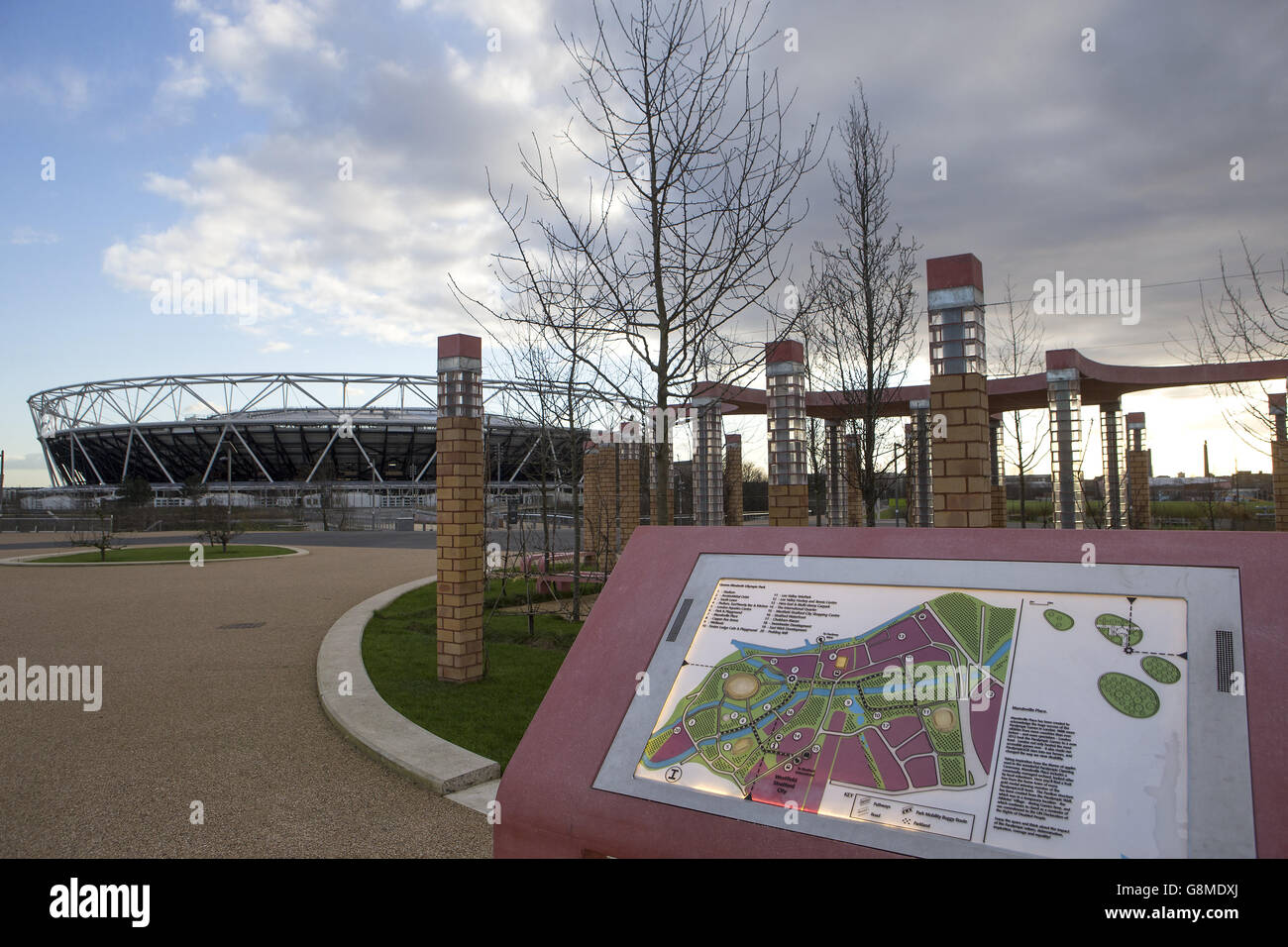 Olympic Park - London Stock Photo - Alamy