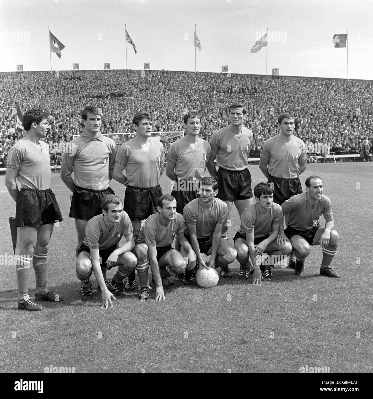 Soccer - World Cup England 1966 - Group Four - Italy v USSR - Roker Park Stock Photo