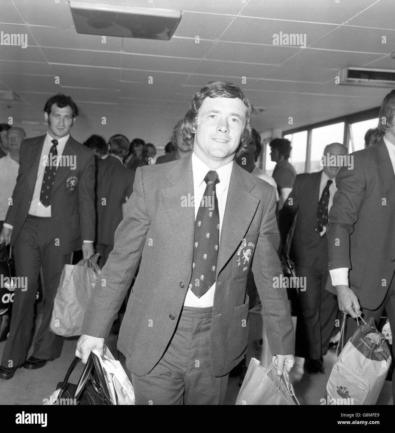 England Rugby League Team Heathrow Airport, London Stock Photo Alamy