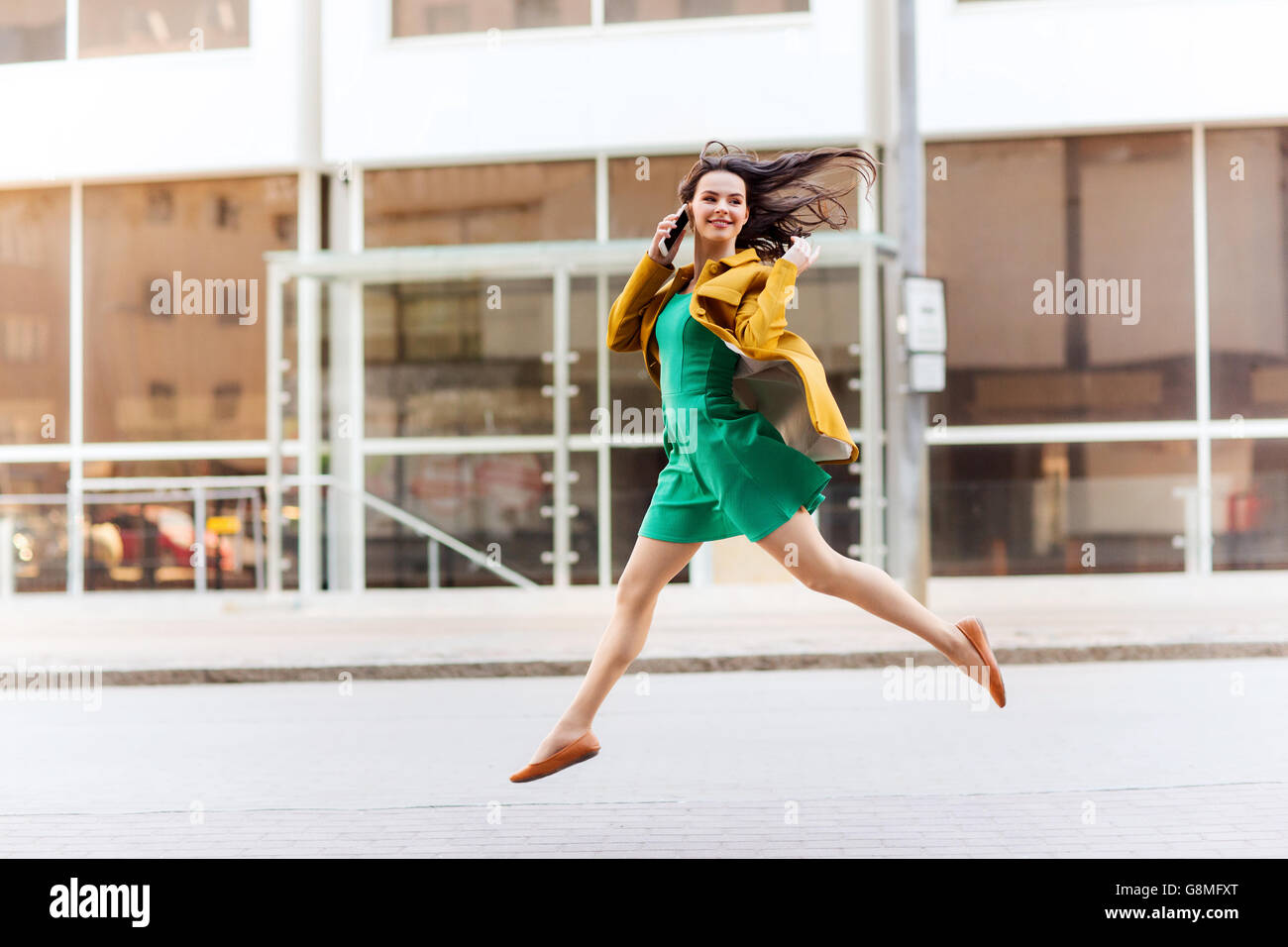 On Phone Rushing People rushing on mobile hi-res stock photography and images - Alamy