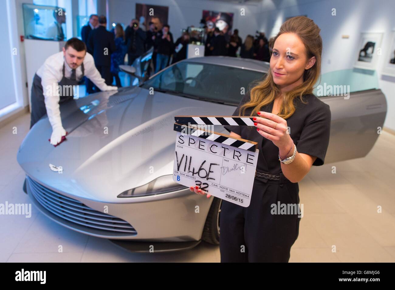 James Bond auction Stock Photo Alamy