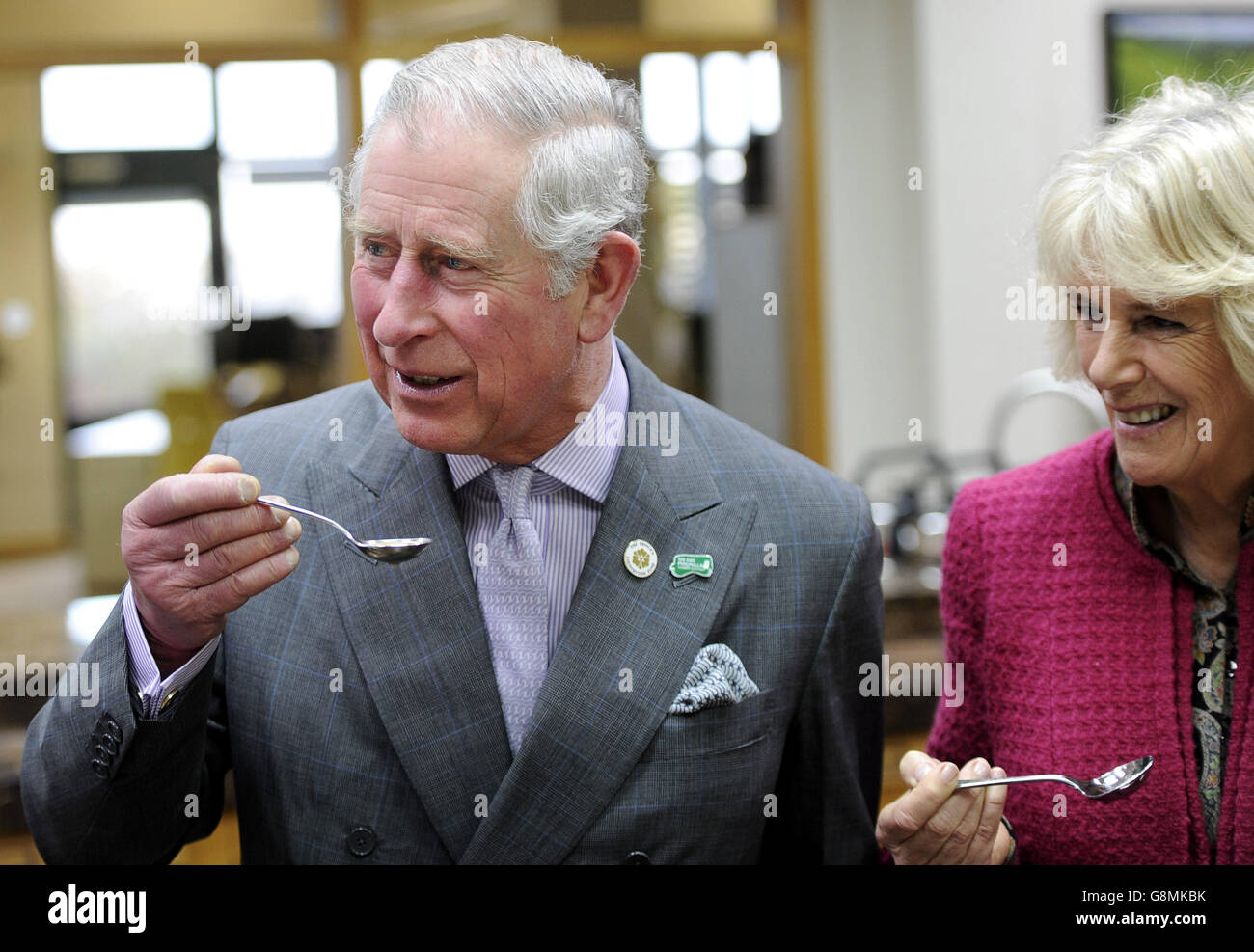 Royal visit to Yorkshire Stock Photo