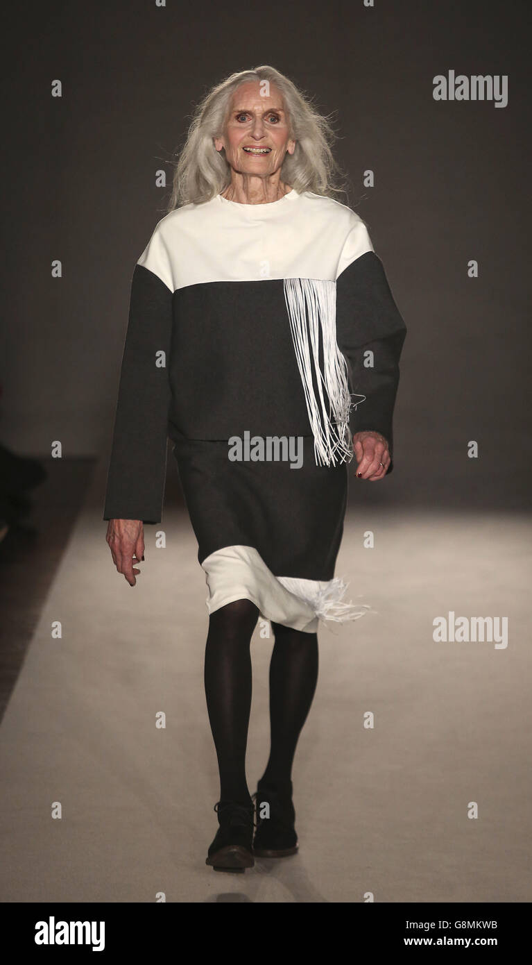 Fifty Plus Fashion Week - London Stock Photo - Alamy