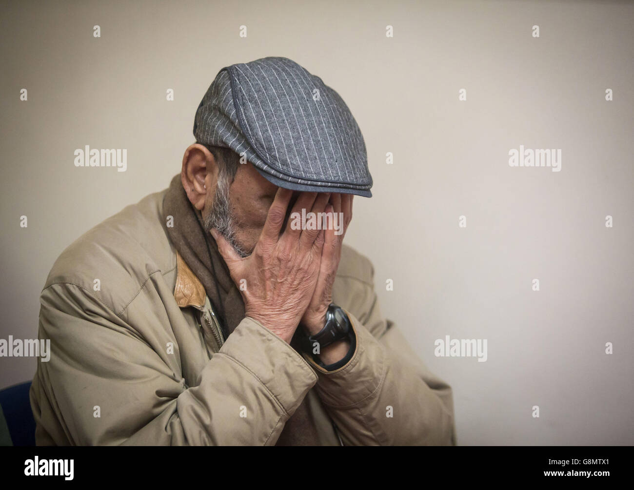 A Muslim prays at the Al Furqan Islamic Centre in Glasgow, Scotland, ahead of the launch of A Muslim prays at the Al Furqan Islamic Centre in Glasgow, Scotland, ahead of the launch of