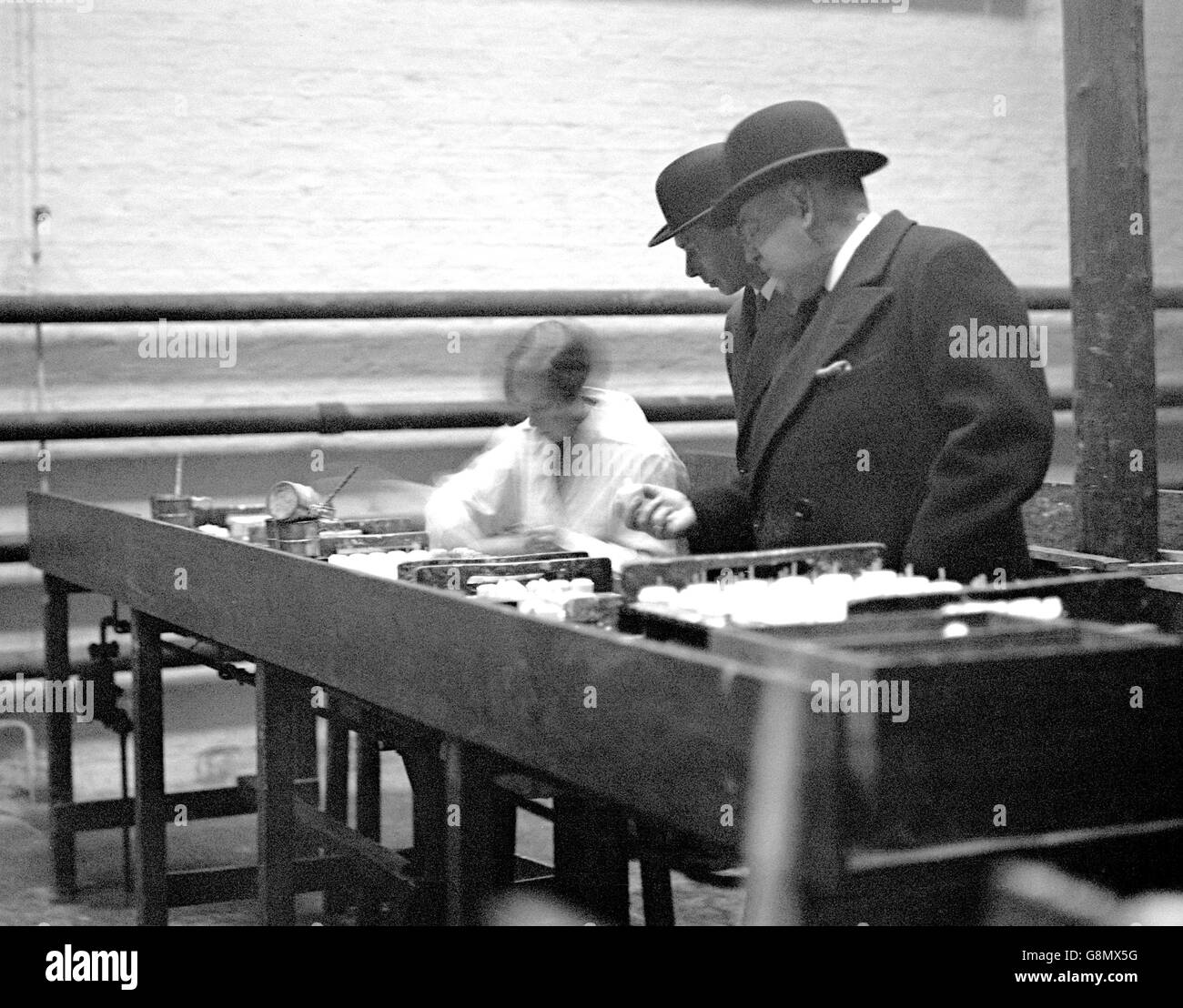 The Duke of York visits Price's Patent Candle Company at Battersea ...