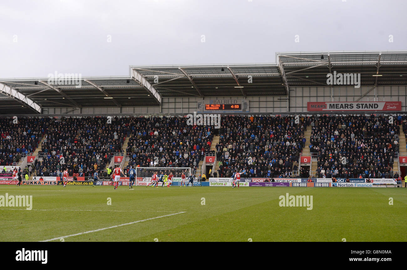 Birmingham city fans in away stand hires stock photography and images Alamy
