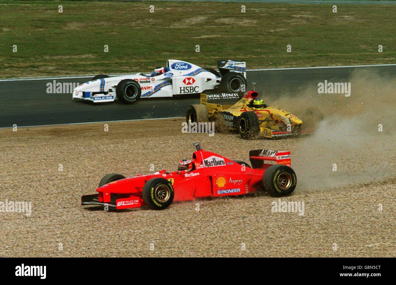 Formula One Motor Racing - Luxembourg Grand Prix. Ralf Schumacher
