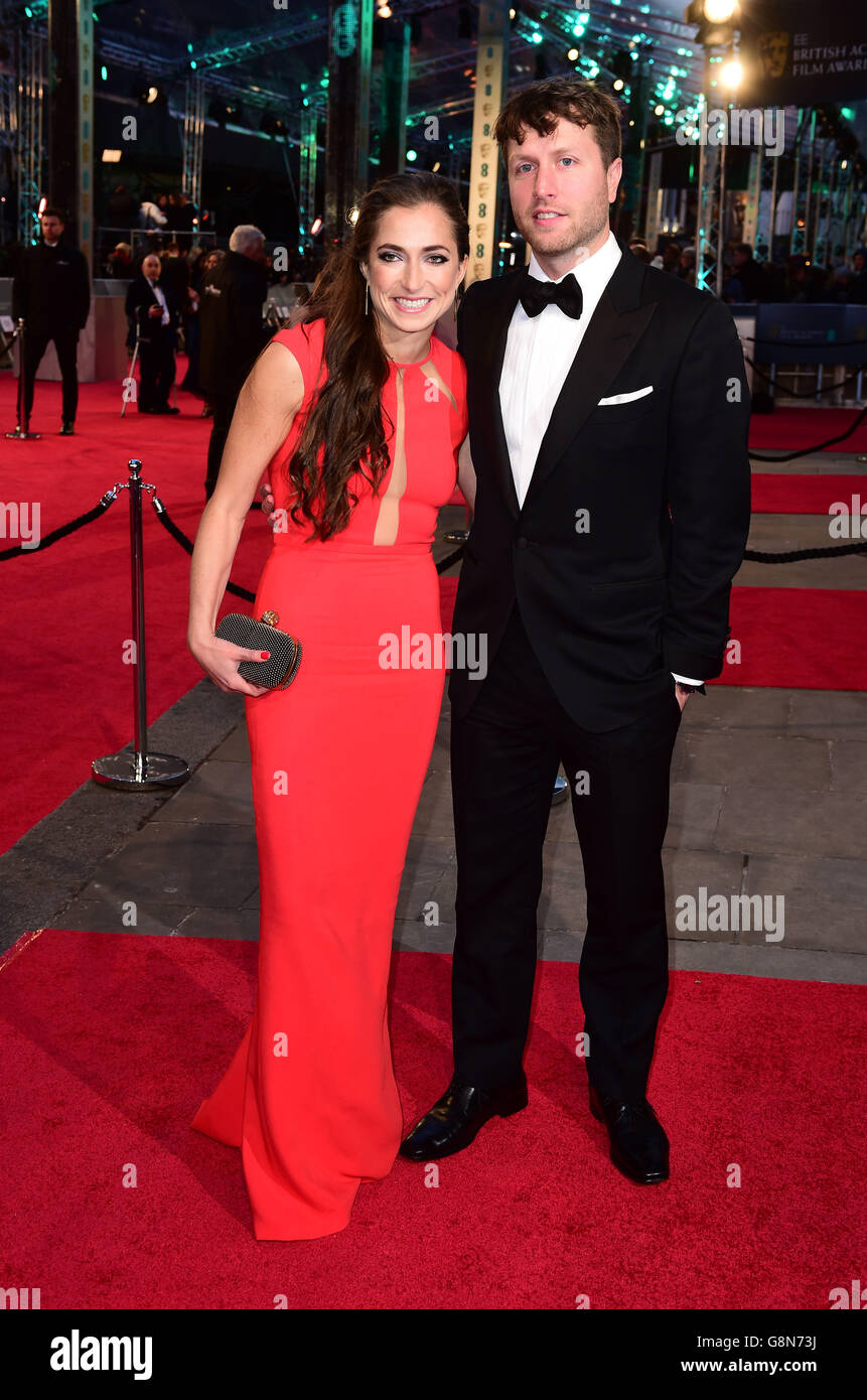 BAFTA Film Awards 2016 - Arrivals - London Stock Photo