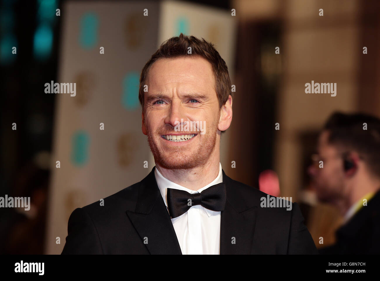 Michael Fassbender Attending The Ee British Academy Film Awards At The Royal Opera House Bow 