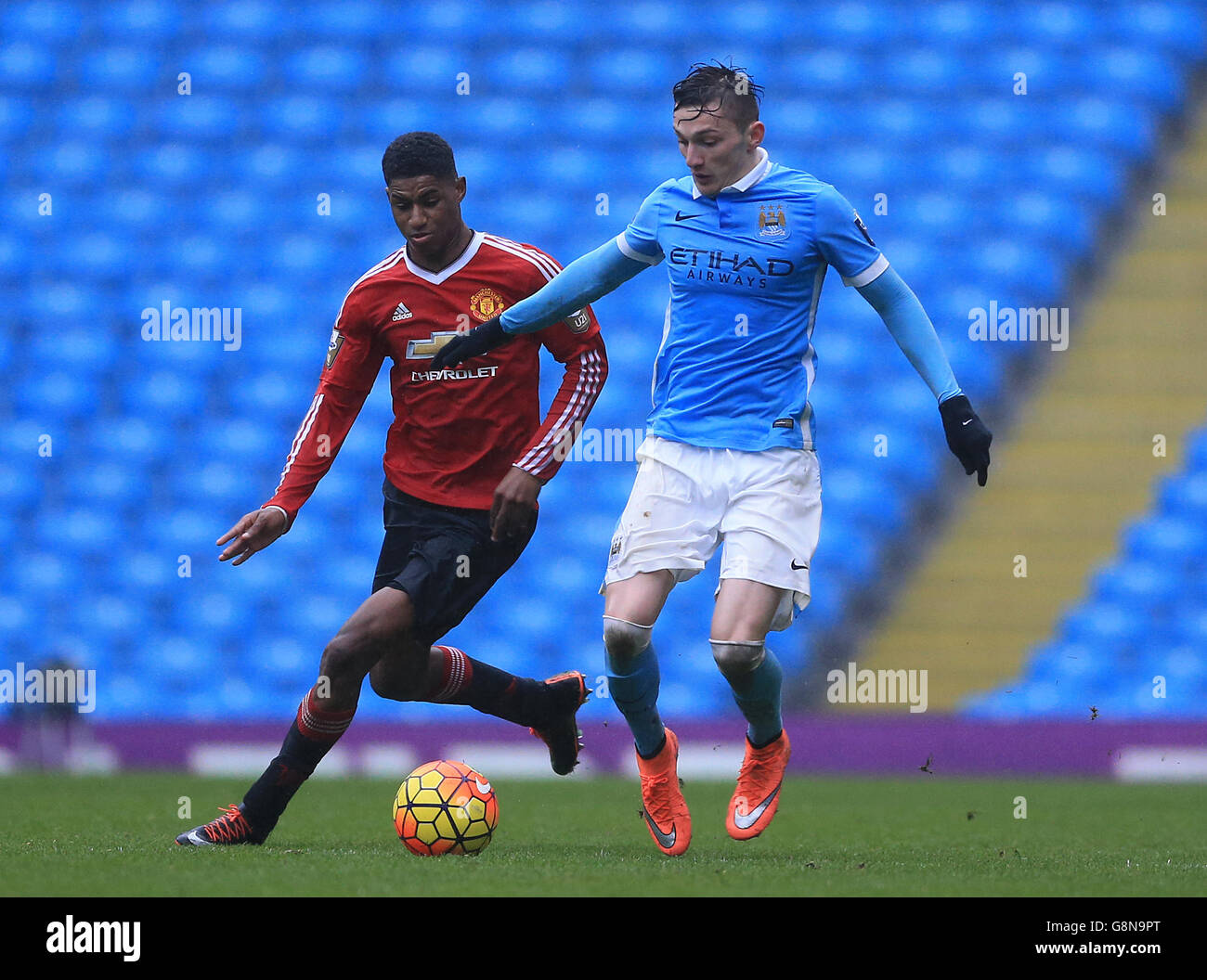 Manchester City U21 v Manchester United U21 Barclays U21 Premier