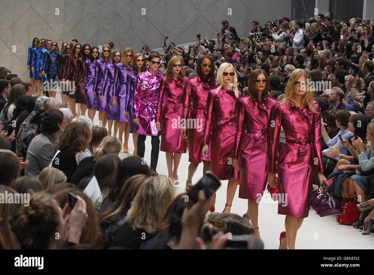 Fashion show catwalk 2012 hi-res stock photography and images - Alamy