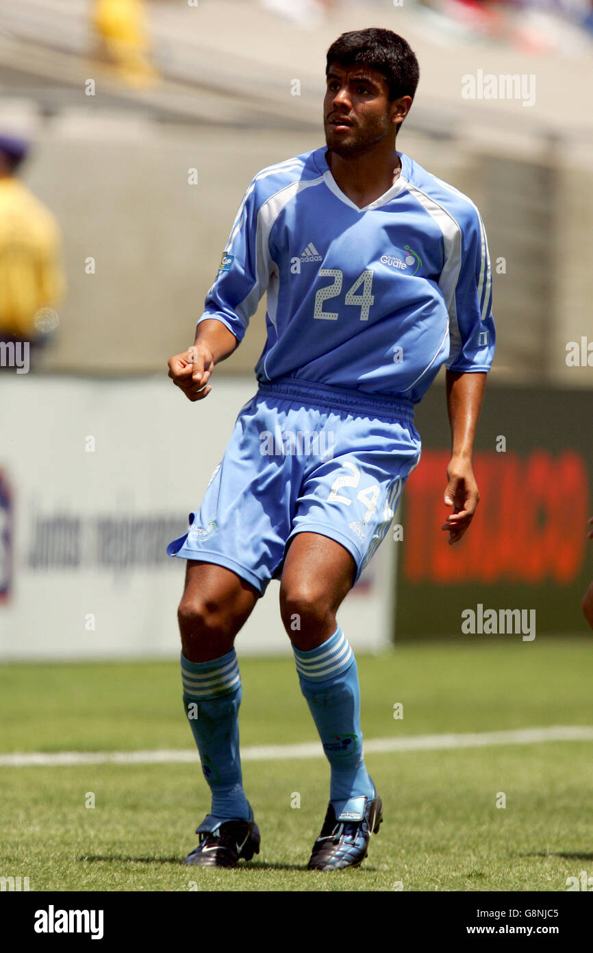 Soccer CONCACAF Gold Cup 2005 Group C Mexico v Guatemala Los