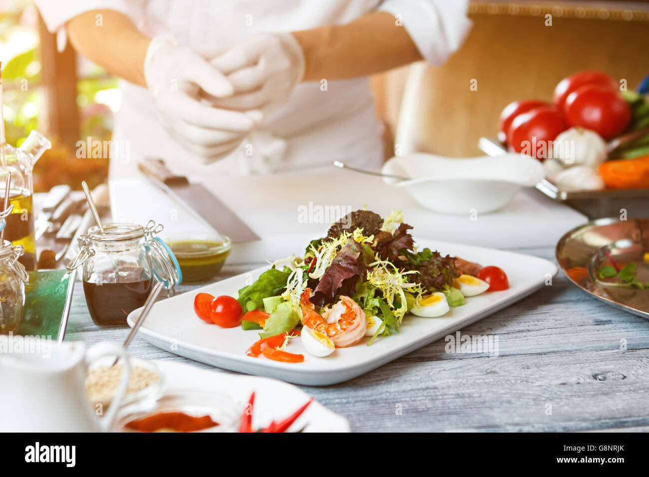 Anchovy and caper salad hires stock photography and images Alamy