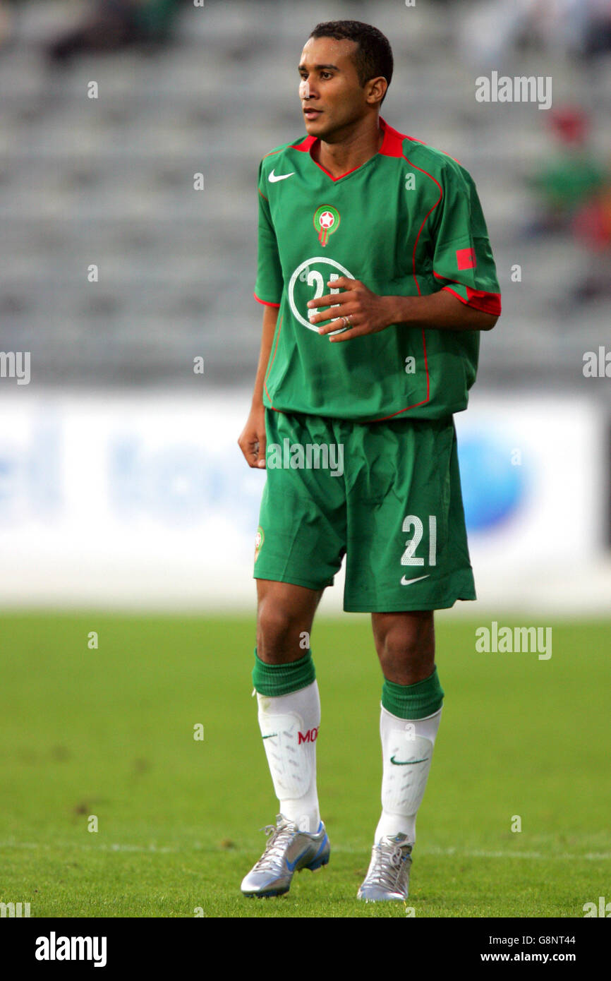 Soccer - International Friendly - Morocco v Togo - Stade Robert Diochon. El Kaddouri Badr, Morocco Stock Photo