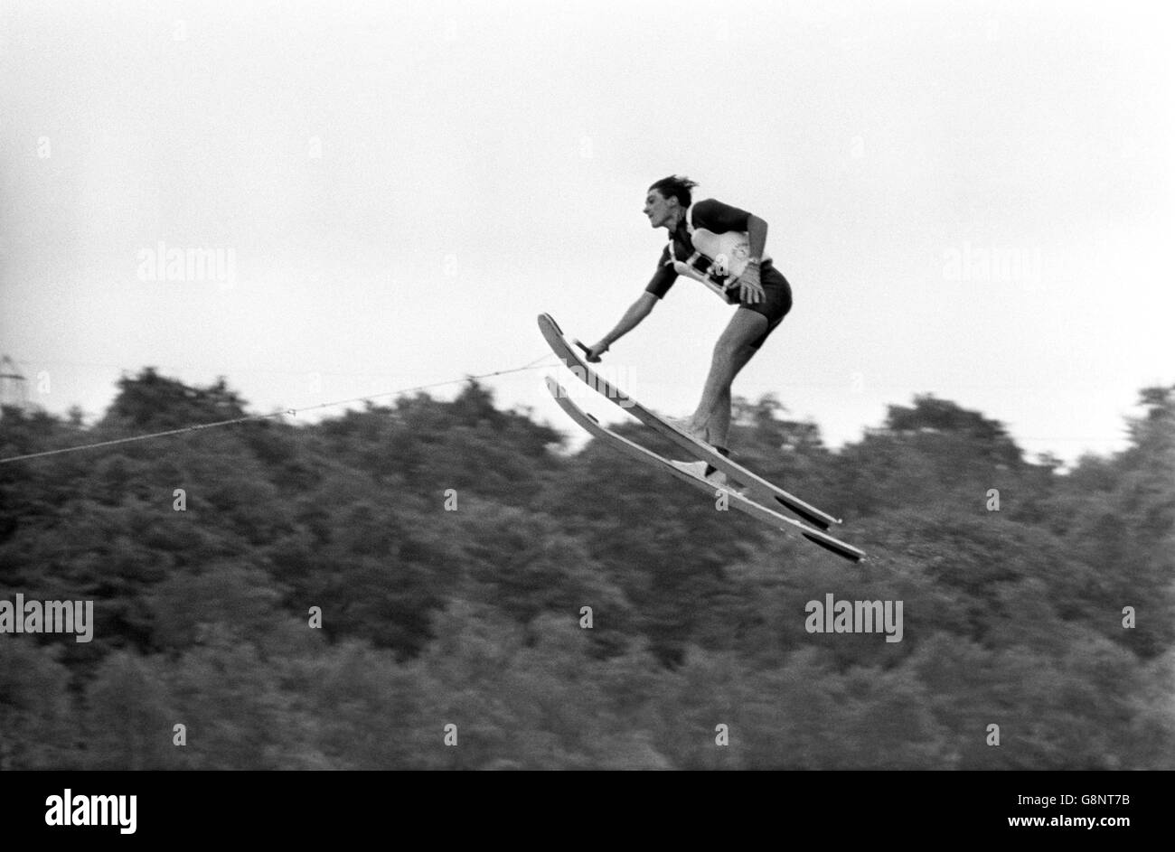 Water Skier Jack Fulton. Great Britain's Jack Fulton during water
