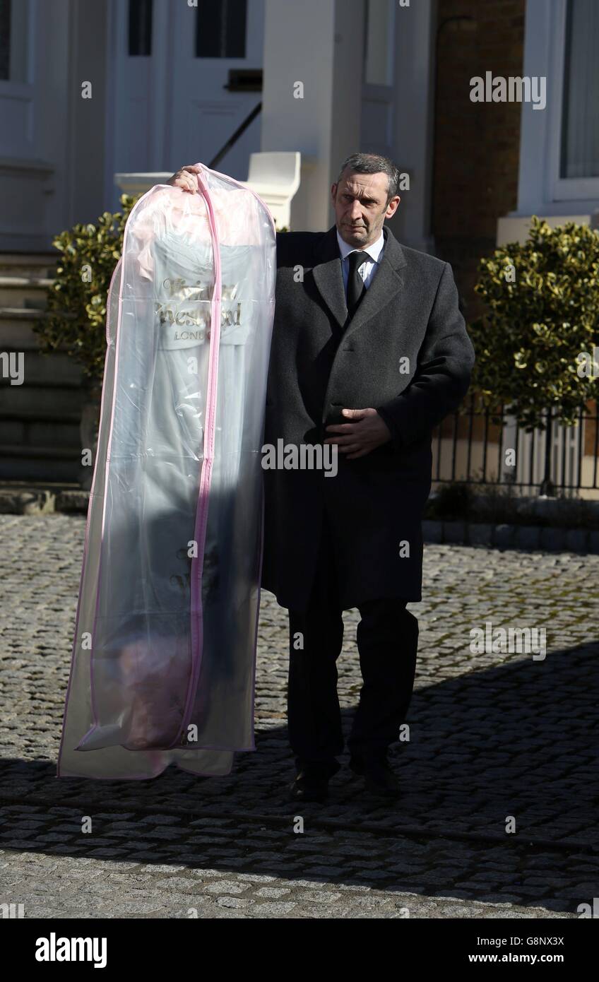 Rupert Murdoch and Jerry Hall wedding Stock Photo - Alamy