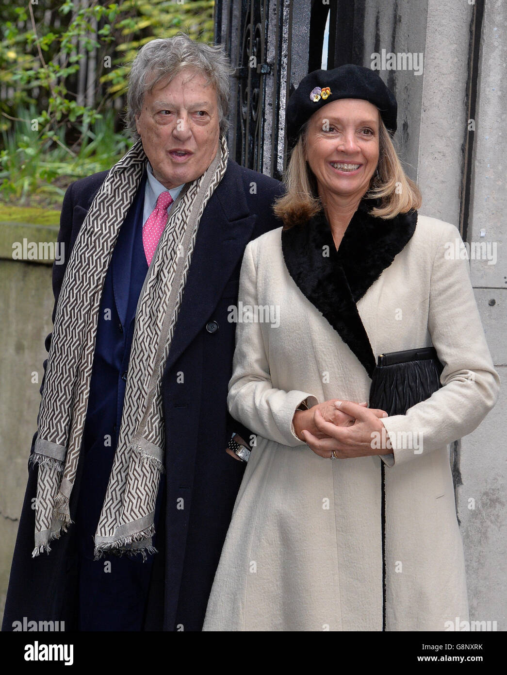 Tom Stoppard And Sabrina Guinness High Resolution Stock Photography and  Images - Alamy