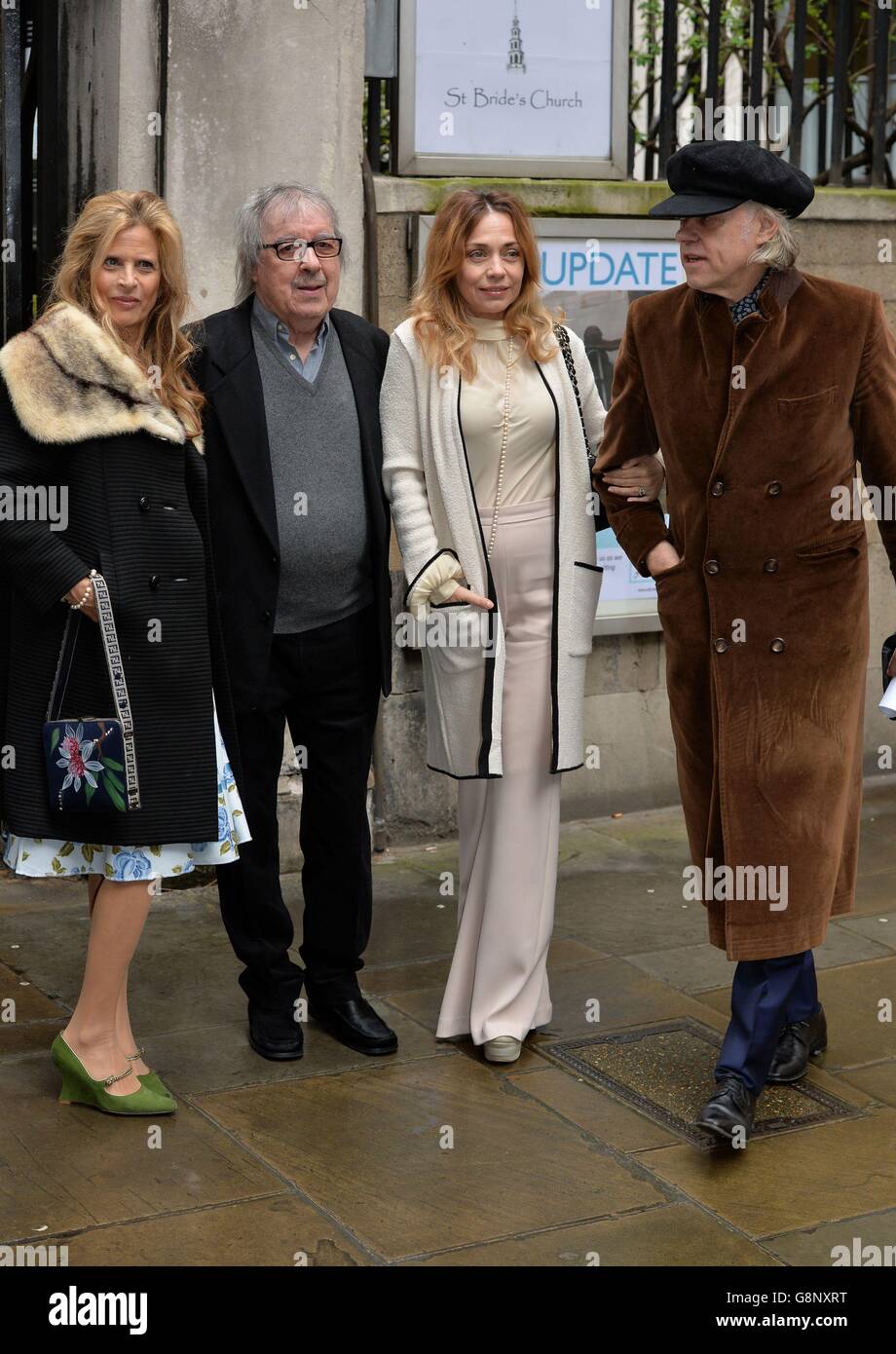 Rupert Murdoch and Jerry Hall wedding Stock Photo - Alamy