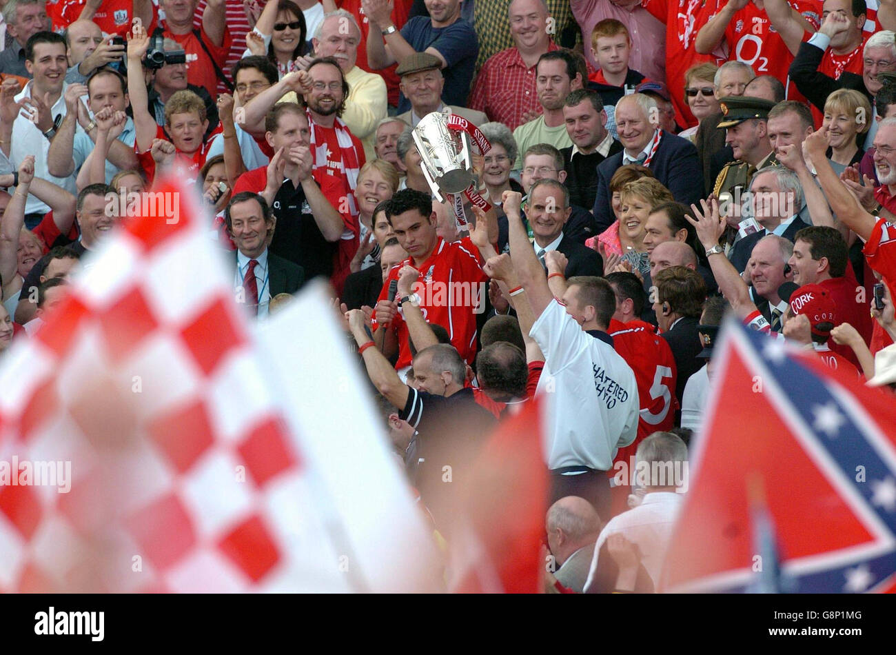 HURLING Final 8 Stock Photo