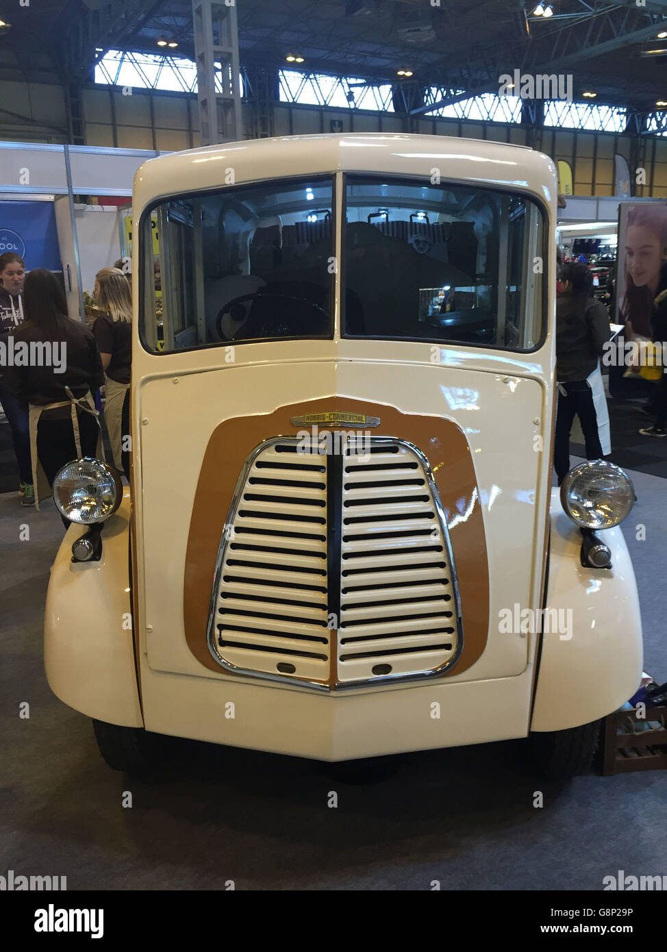 The Morris Commercial J-Type delivery van rebuilt with bodywork