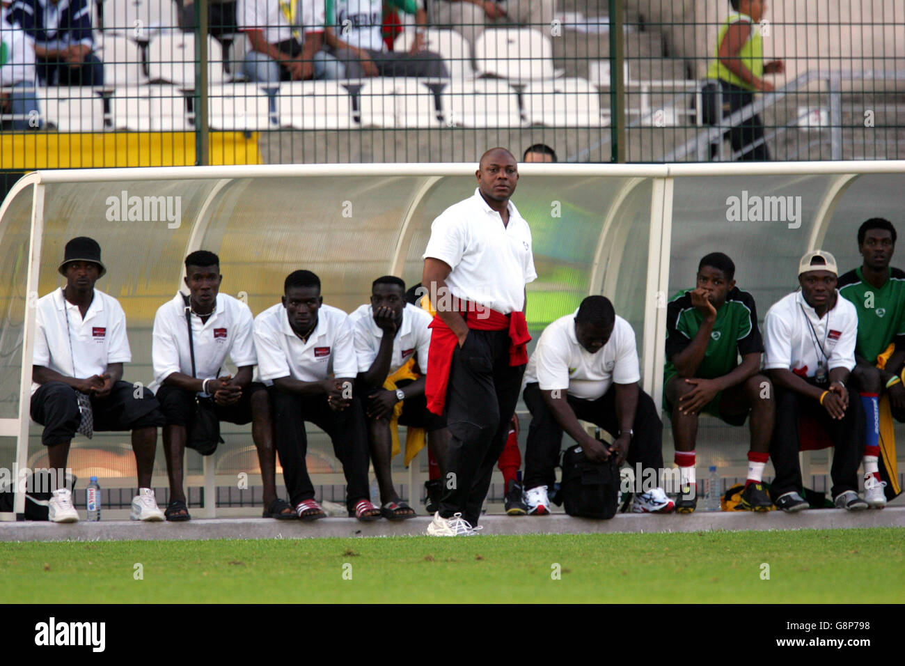 Soccer - International Friendly - Morocco v Togo - Stade Robert Diochon. Togo coach Stephen Keshi Stock Photo