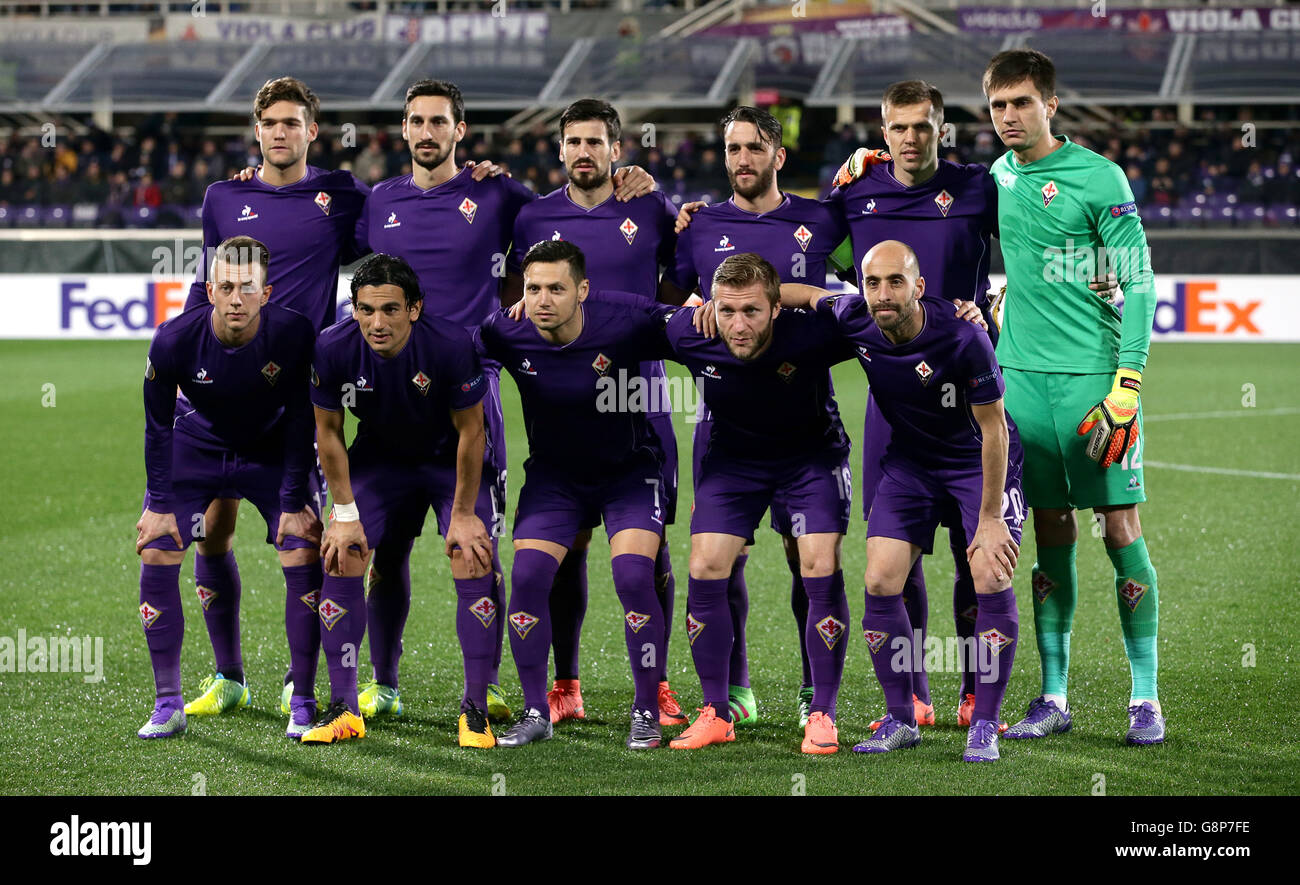 Fiorentina v Tottenham Hotspur - UEFA Europa League - Round of 32 - First Leg - Stadio Artemio Franchi Stock Photo