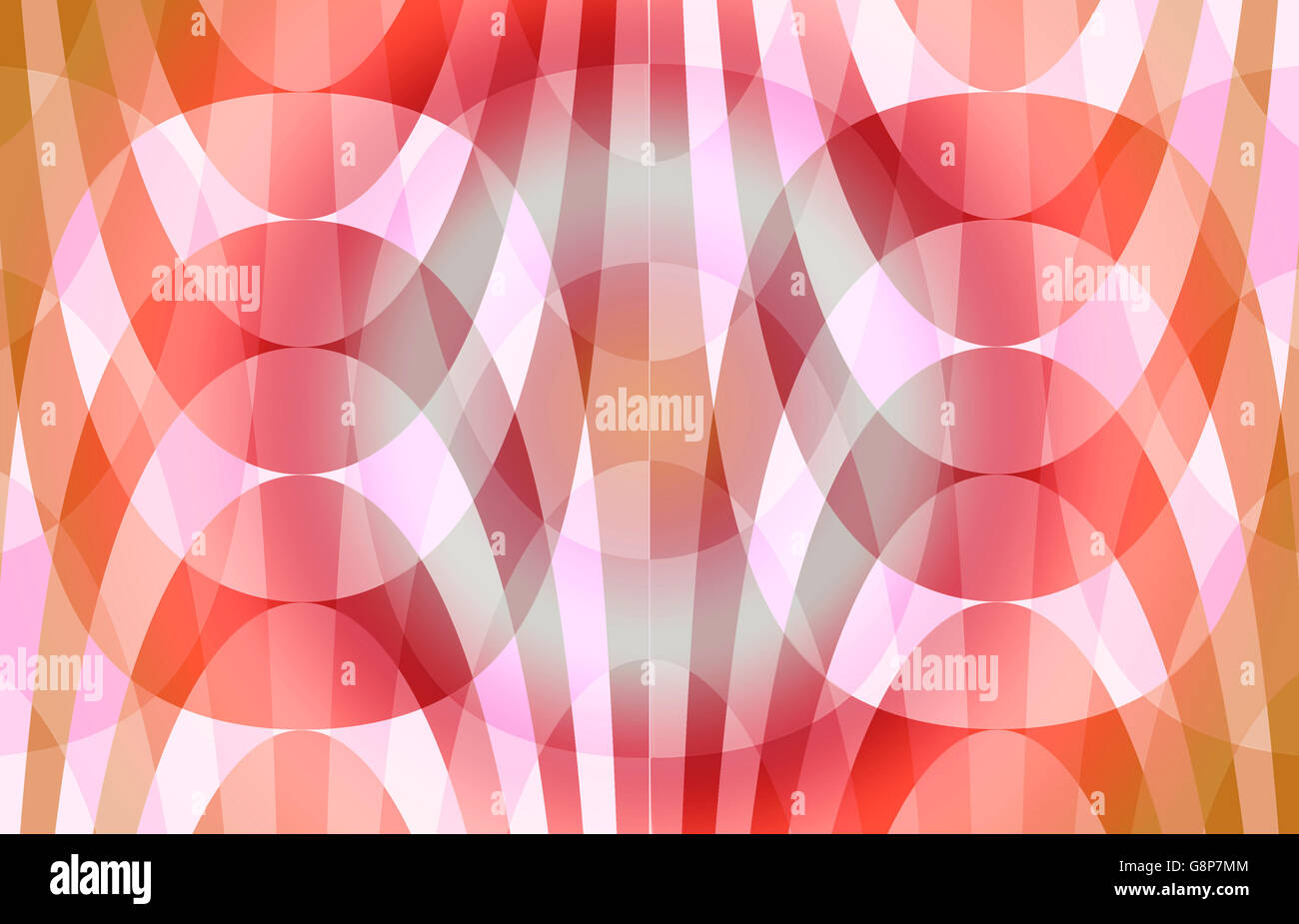 Abstract Seamless Red Curves Pattern Background Stock Photo - Alamy