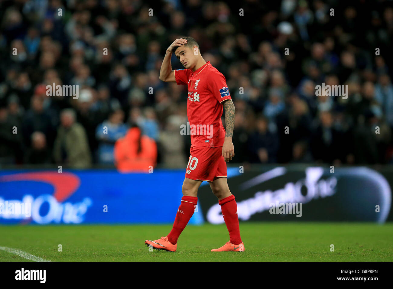 Liverpool v Manchester City - Capital One Cup - Final - Wembley Stadium Stock Photo