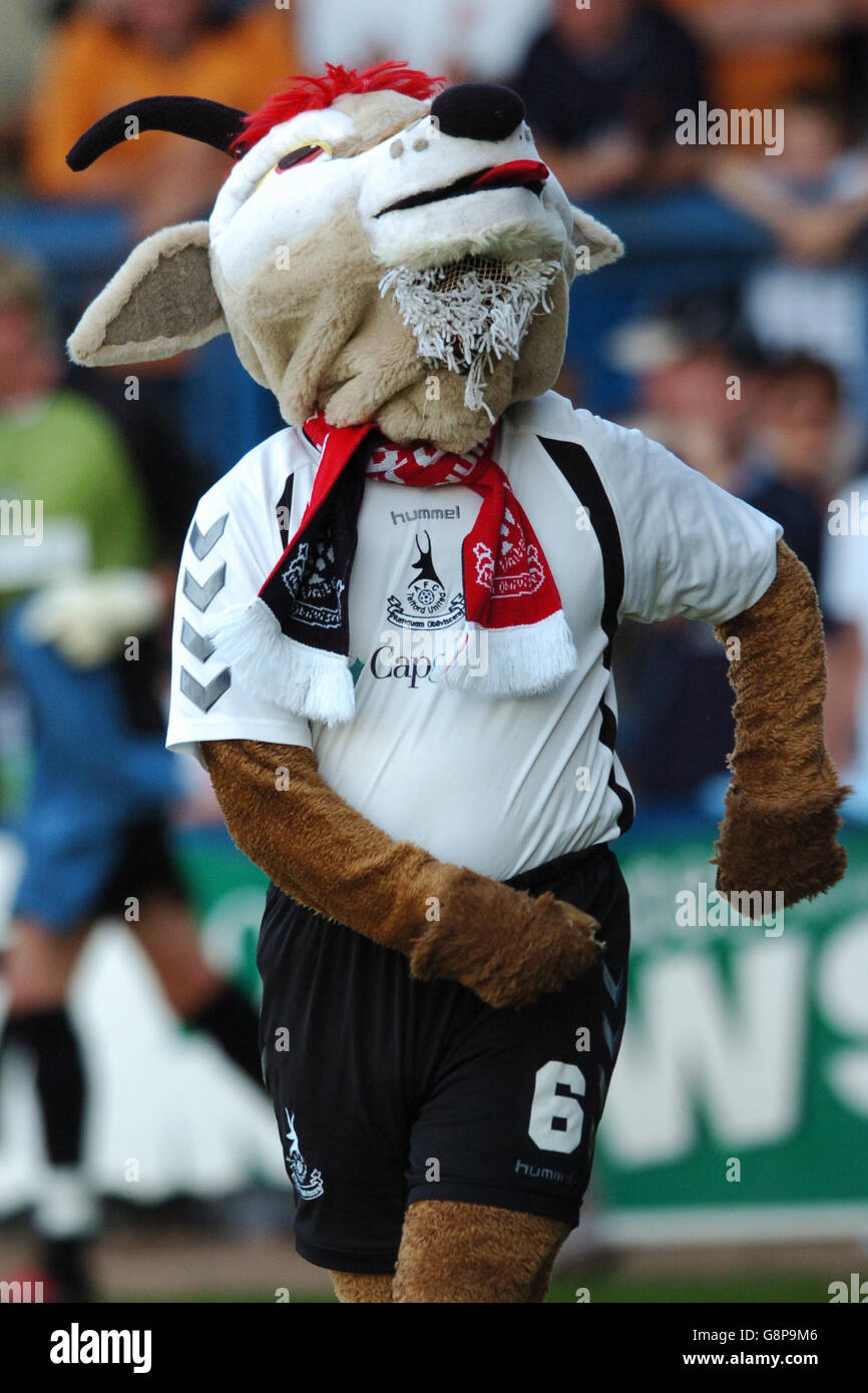 Soccer - Friendly - AFC Telford United v Wolverhampton Wanderers - Bucks Head Stadium Stock Photo