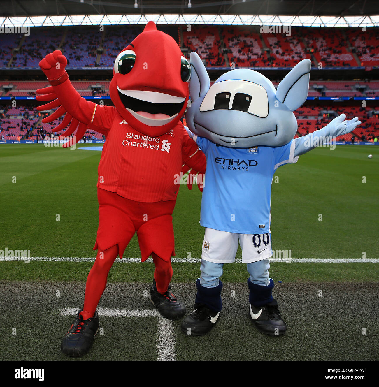 Liverpool v Manchester City - Capital One Cup - Final - Wembley Stadium Stock Photo