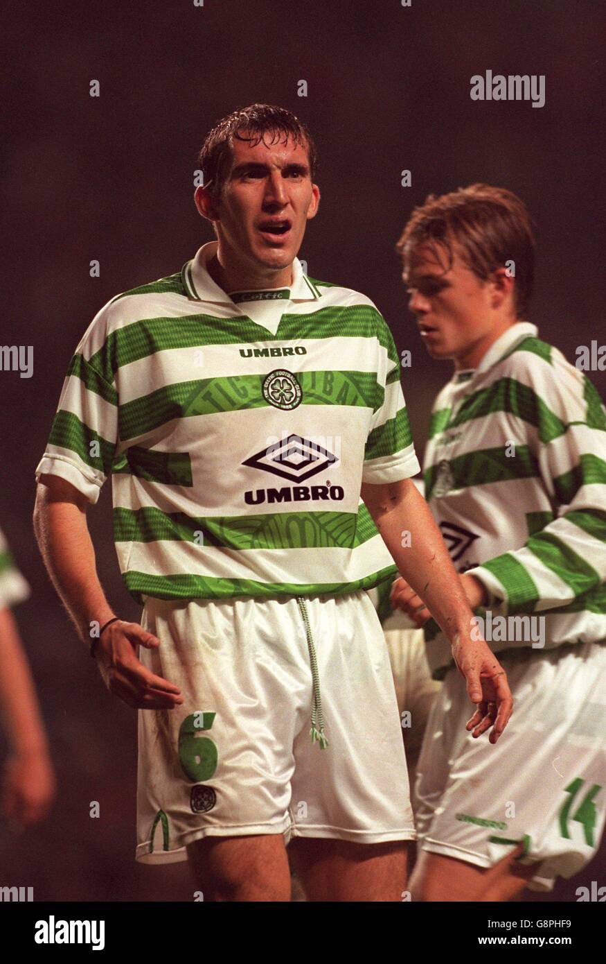 Classic Football Shirts on X: Henrik Larsson x Celtic 1997