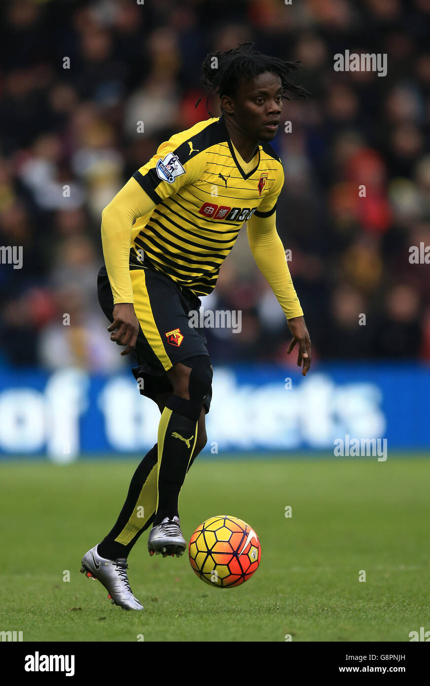 Watford v AFC Bournemouth - Barclays Premier League - Vicarage Road Stock Photo