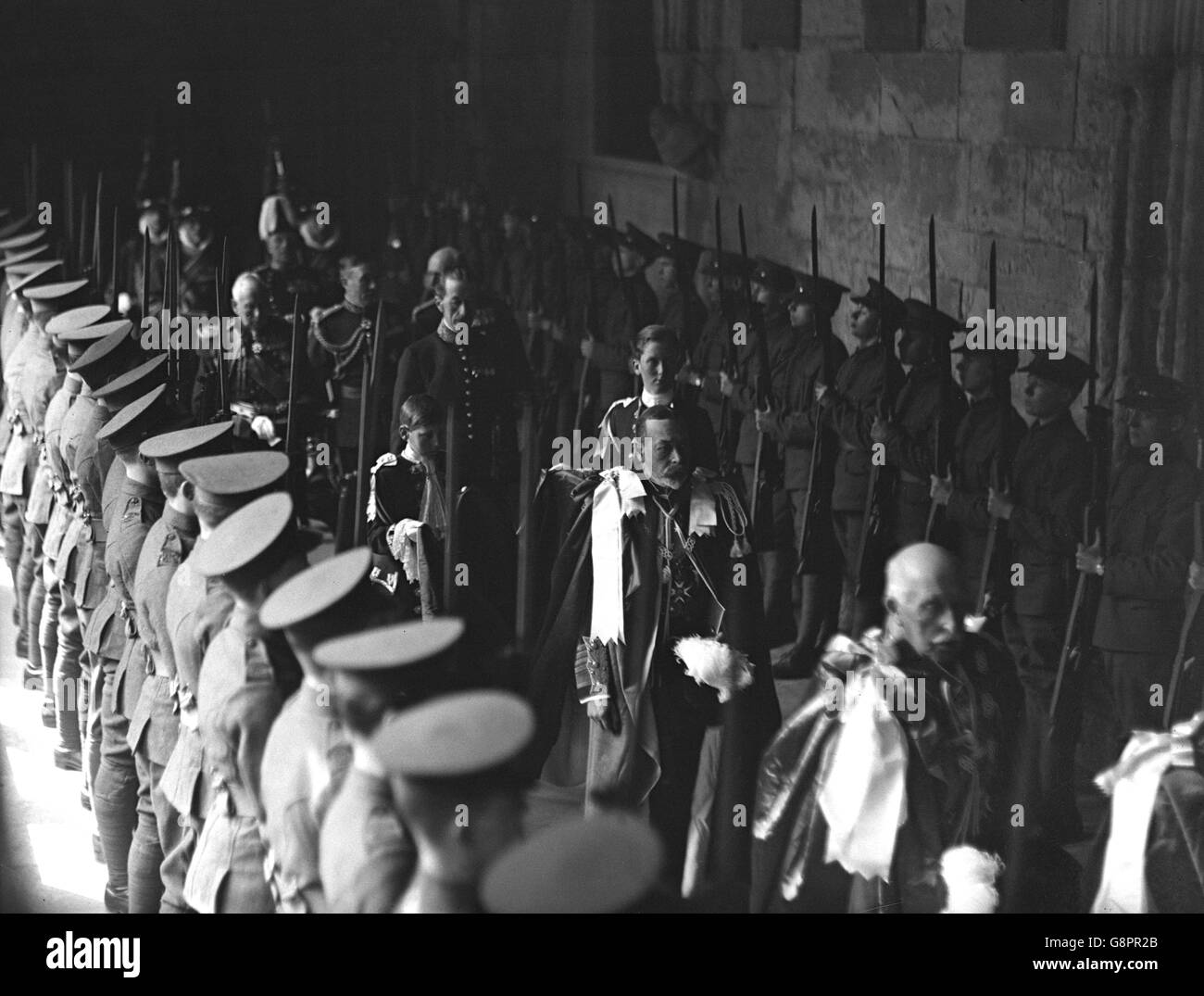 Order of the bath ceremony westminster abbey london stock photo alamy