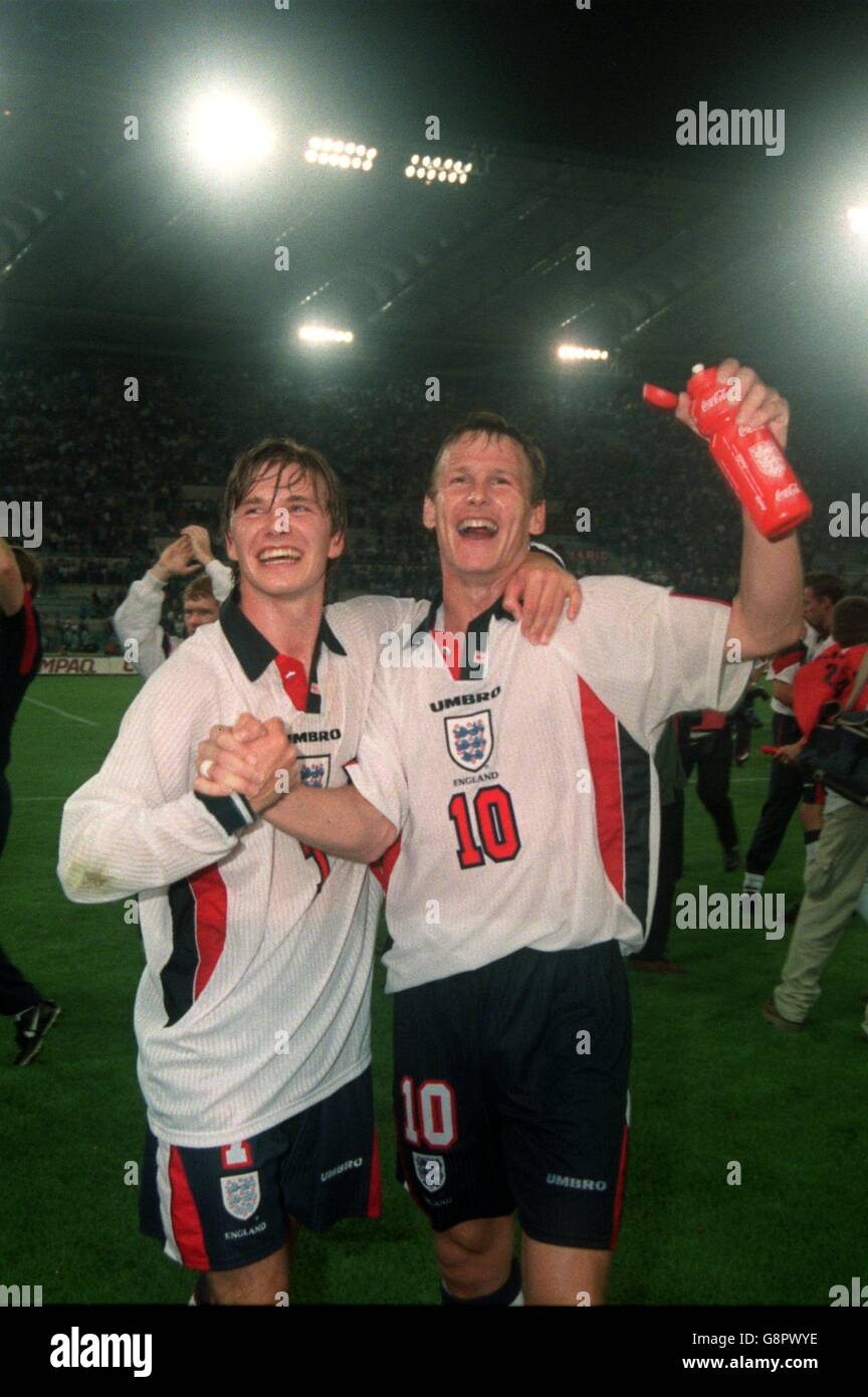 Soccer World Cup Qualifier Italy V England England S David Beckham